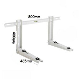 Coppia Mensole per Climatizzatore 465x400x800 con Traversa